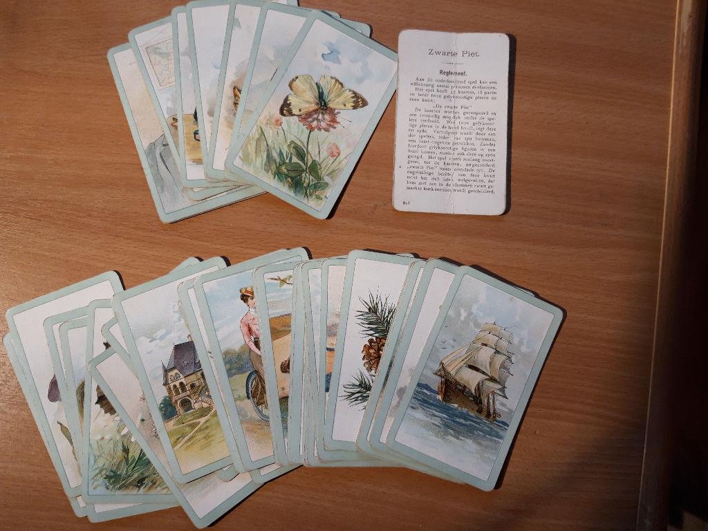 Antiek "Zwarte Piet" spel, Ophalen of Verzenden