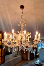 Kristallen kroonluchter - 10-armig, Ophalen, Zo goed als nieuw, Glas