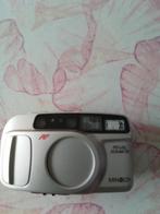 Minolta Riva Zoom 70 Compact Camera met Tasje, Audio, Tv en Foto, Fotocamera's Analoog, Ophalen, Gebruikt, Compact, Minolta