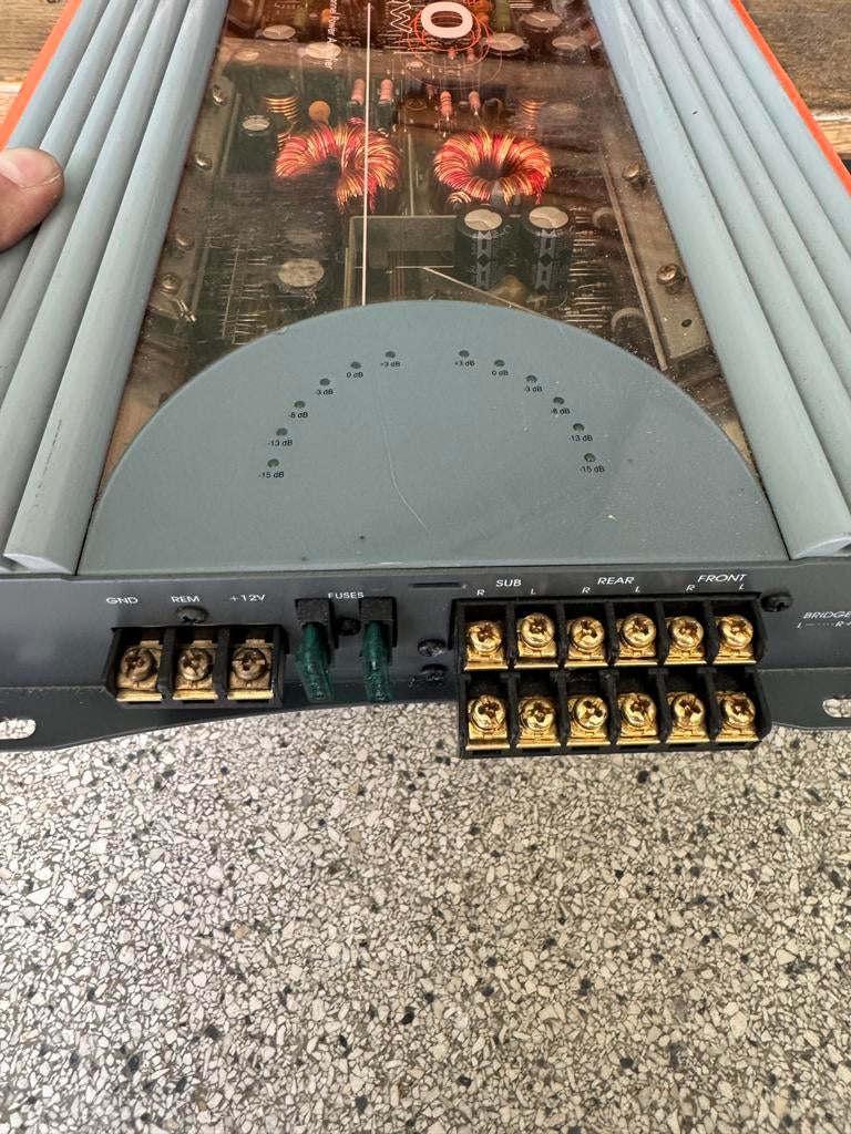 JBL GTO 6000 1100W 6-kanaals versterker, Overige merken, Ophalen of Verzenden, 120 watt of meer, Gebruikt