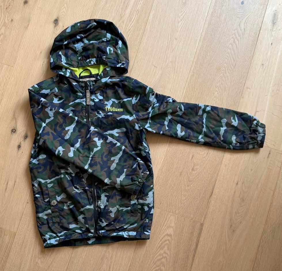 Tygo & Vito zomerjas camouflage maat 134/140, Kinderen en Baby's, Kinderkleding | Maat 140, Verzenden, Jongen, Jas