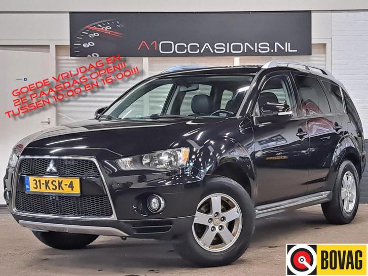 Mitsubishi Outlander 2.0 Intro Edition (bj 2010, automaat), Auto's, Mitsubishi, Bedrijf, Te koop, Outlander, ABS, Airbags, Airconditioning
