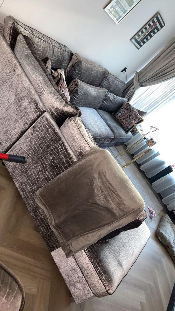 Croco bank eric kuster stijl, Huis en Inrichting, Banken | Complete zithoeken, Ophalen, Zo goed als nieuw