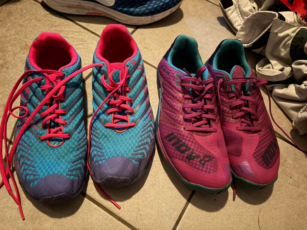 Inov f lite sportschoenen maat 38/38,5, Ophalen of Verzenden, Gedragen, Sportschoenen