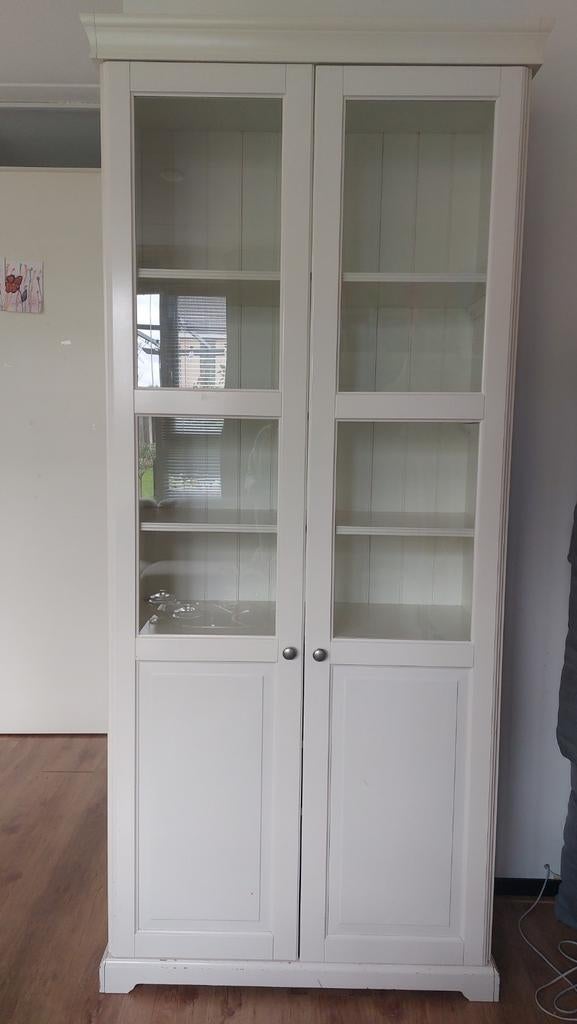 Ikea vitrinekast, Huis en Inrichting, Kasten | Vitrinekasten, Ophalen, Gebruikt, 25 tot 50 cm, 50 tot 100 cm