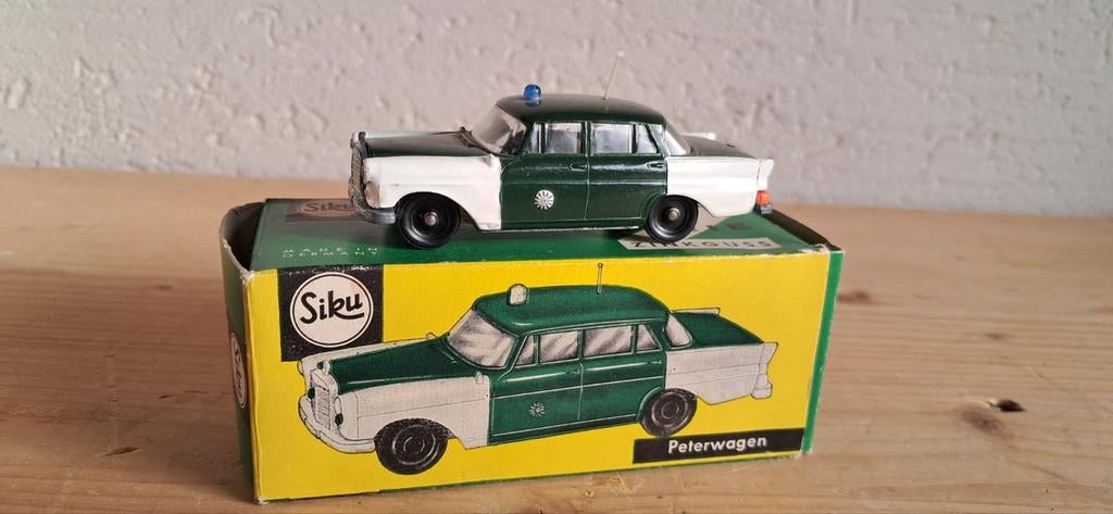Siku V250 Mercedes-Benz 190 "Peterwagen" – Mint in OVP, Ophalen of Verzenden, Zo goed als nieuw, Auto, SIKU