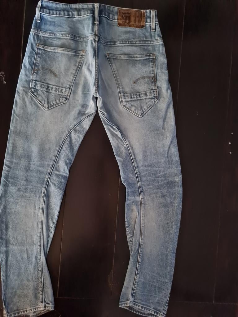 CLASSIC G STAR RAW ARC 3D SLIM JEANS SIZE 30/32, G-Star Raw, Blauw, W32 (confectie 46) of kleiner, Ophalen of Verzenden