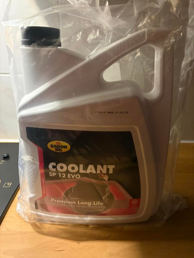 Koelvloeistof Kroon oil coolant SP 12++, Ophalen