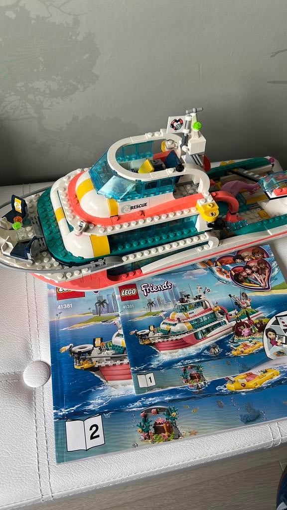Lego reddingsboot 41381, Ophalen, Zo goed als nieuw