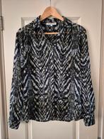 Harper & Yve blouse grijs wit antraciet S 36 lange mouwen, Ophalen of Verzenden, Zo goed als nieuw, Maat 36 (S), Harper & Yve