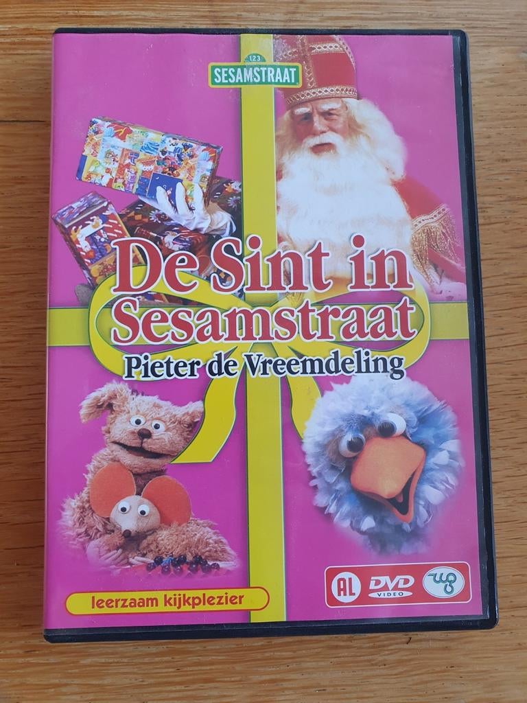 De Sint in Sesamstraat: Pieter de Vreemdeling DVD, Cd's en Dvd's, Dvd's | Kinderen en Jeugd, Gebruikt, Alle leeftijden, Ophalen of Verzenden
