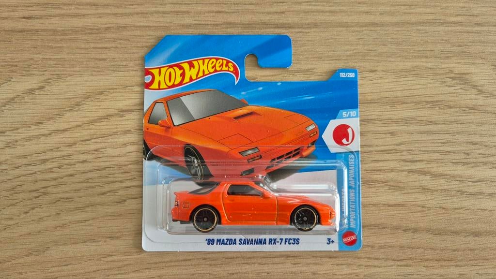 Hot Wheels Mazda RX-7 FC3S 1989, Ophalen of Verzenden, Nieuw, Auto