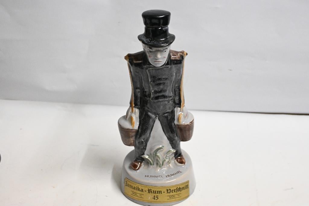 Hans Hummel Nagel jamaica rum porseleinen fles, Ophalen of Verzenden, Zo goed als nieuw, Verpakking