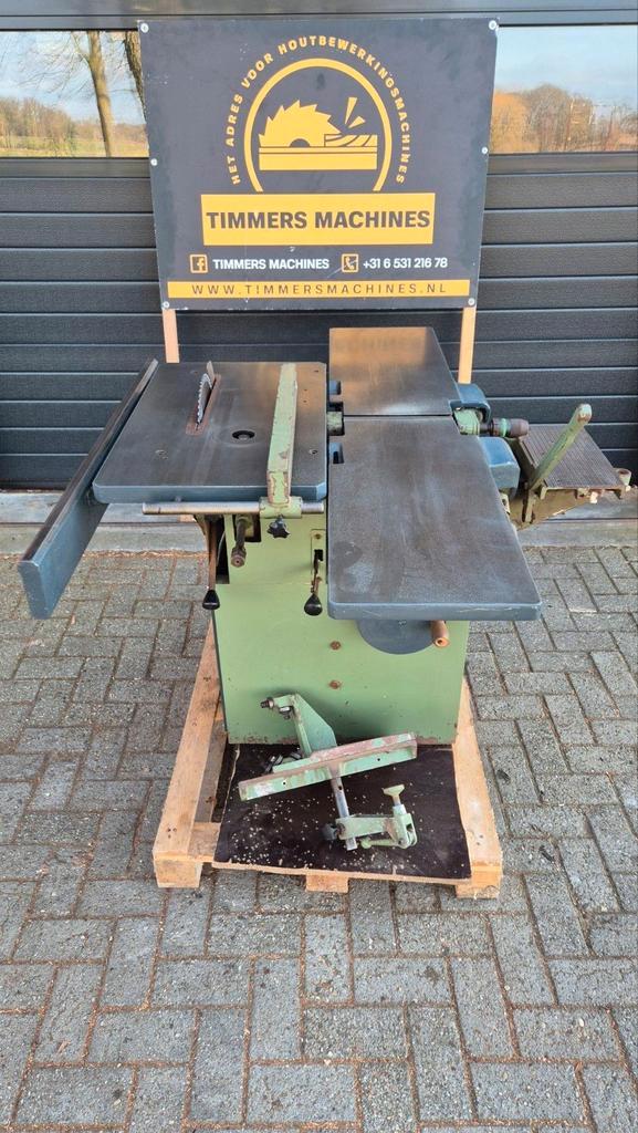 Combinatiemachine 5-1 vandiktebank freesmachine zaagmachine, Doe-het-zelf en Verbouw, Schaafmachines, Ophalen of Verzenden