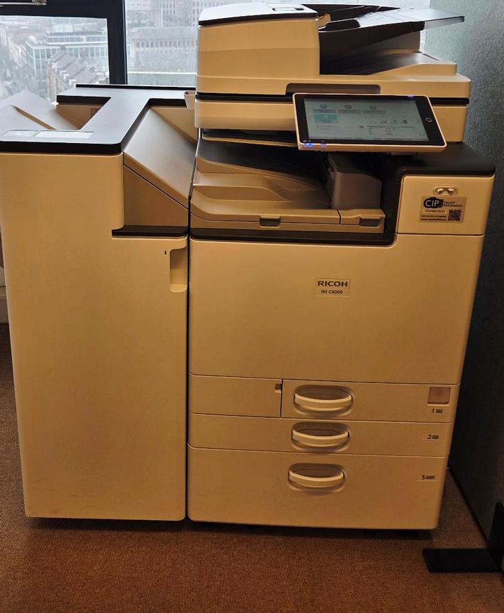 Kopieermachine Ricoh IM C6000., Computers en Software, Printers, Gebruikt, All-in-one, Kleur printen, Kopieren, Mailen, Scannen