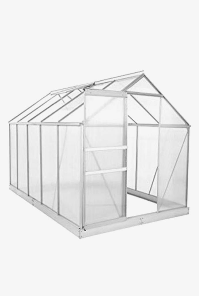 Nieuwe Tuinkas kweekkas hobbykas 190x250cm polycarbonaat, Tuin en Terras, Kweekspullen, Nieuw, Kweekkast, Ophalen