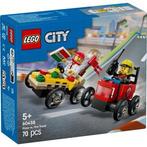 Lego City: 60458 Raceautopakket: Pizzawagen VS Brandweer, ., Nieuw, Ophalen of Verzenden, .
