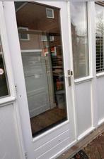 Achterdeur linksdraaiend 203x82,5 cm, Doe-het-zelf en Verbouw, Ophalen, Gebruikt, 80 tot 100 cm, Buitendeur