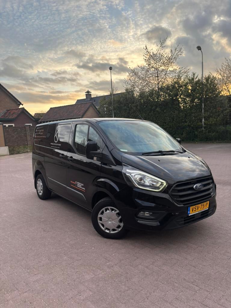 Ford Transit Custom GB 2.0 Tdci 130PK 280 L1h1 2018 Zwart, Voorwielaandrijving, 1995 cc, 4 cilinders, 2500 kg