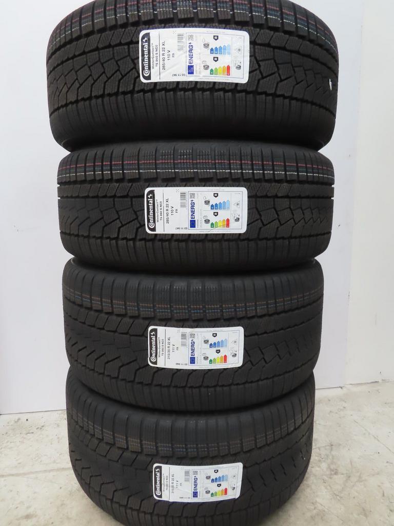 Originele Porsche Cayenne coupe 22 inch velgen winterbanden, Gebruikt, -, 285 mm, -