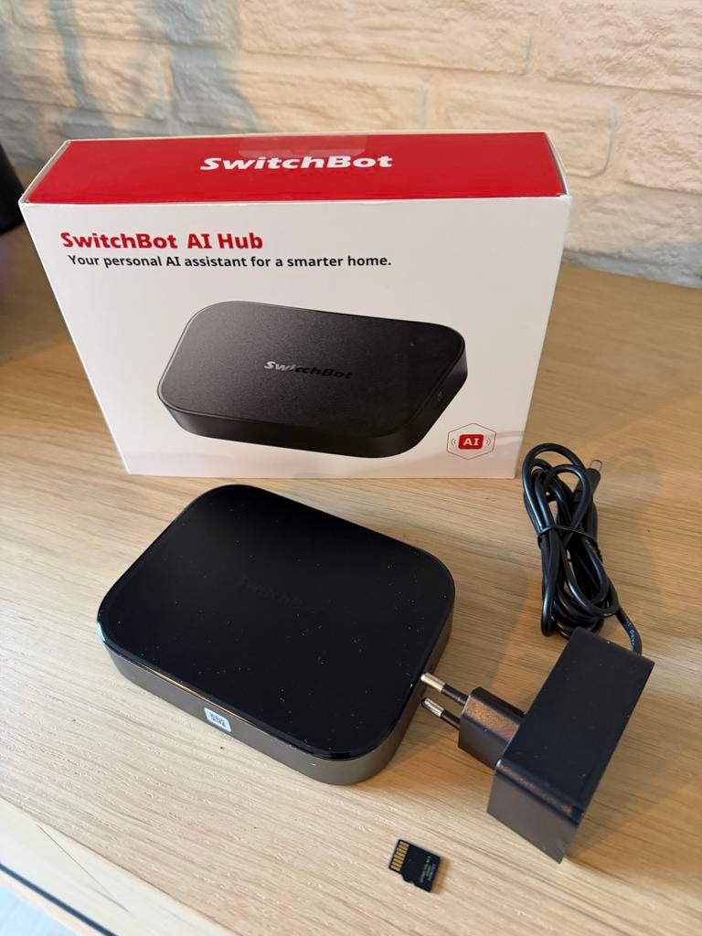 SwitchBot AI Hub - Slimme Hub met Lokale AI en Matter, Ophalen of Verzenden, Nieuw