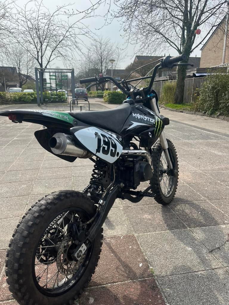 125cc Apollo Monster Energy Uitvoering Dirtbike/Crossmotor, Ophalen, Nieuw, Overige merken