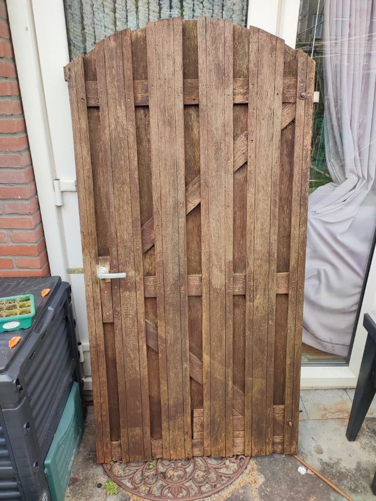 tuindeur, Ophalen, Gebruikt, Minder dan 100 cm, Draaipoort