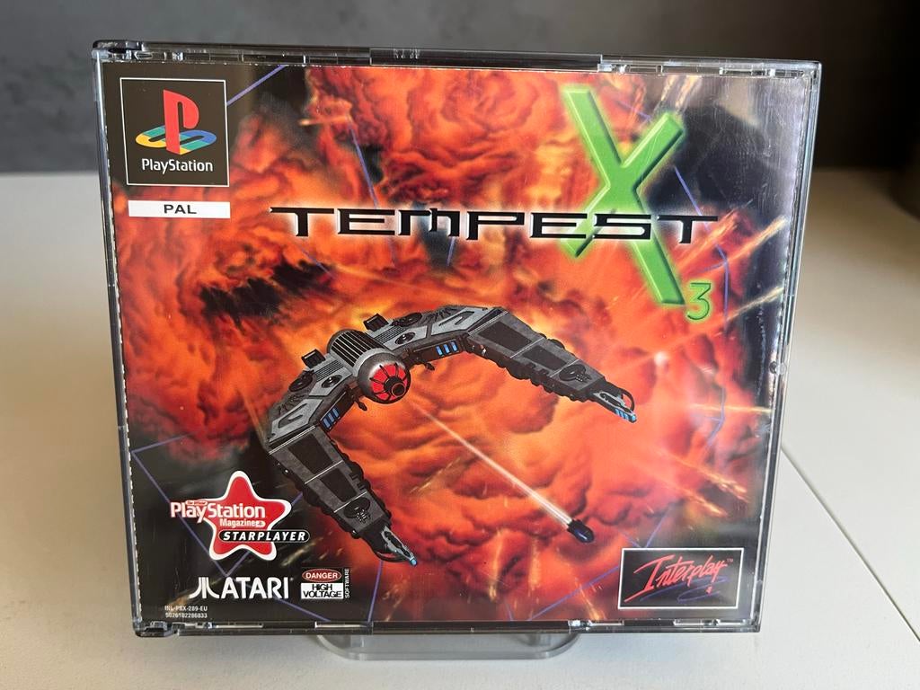 Tempest X3 PlayStation 1 (PS1) PAL - Klassieke Shooter, Gebruikt, Shooter, T, Ophalen of Verzenden