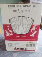 Papieren Korf filters animo combi of bravilor b5 perculator, Ophalen of Verzenden, Nieuw