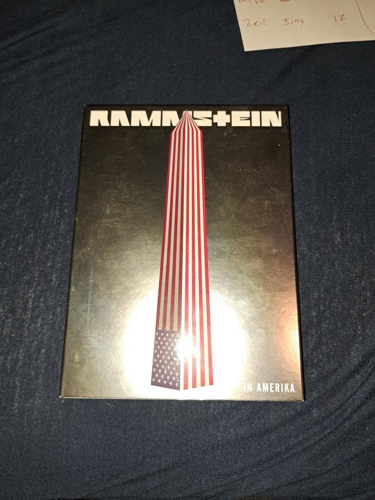 In amerika Rammstein  dvd en documantaire, Ophalen of Verzenden, Zo goed als nieuw