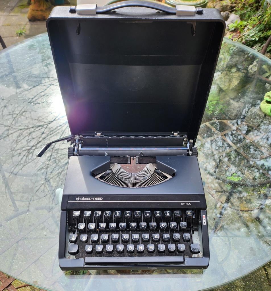 Grijze vintage Argo typemachine Litton - Froufrou's