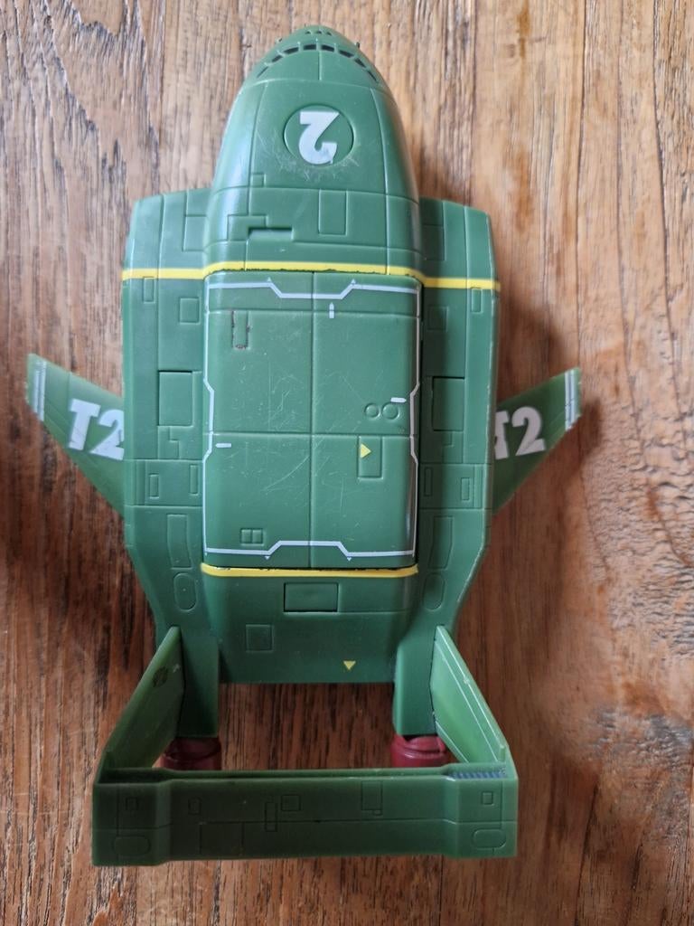 Thunderbirds, Thunderbird 2. Mét geluidseffecten, Verzamelen, Ophalen of Verzenden, Gebruikt
