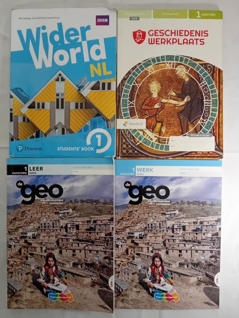 Schoolboeken Geschiedenis, Aardrijkskunde, Engels - HAVO/VWO, Boeken, VWO, Engels, Diverse auteurs, Ophalen of Verzenden