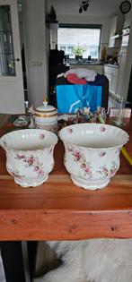 2 Royal Albert Lavender Rose bloempotten, Ophalen of Verzenden
