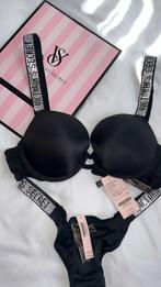 Victoria's Secret Bombshell BH set zwart 80B/L, Verzenden, Zwart, Setje