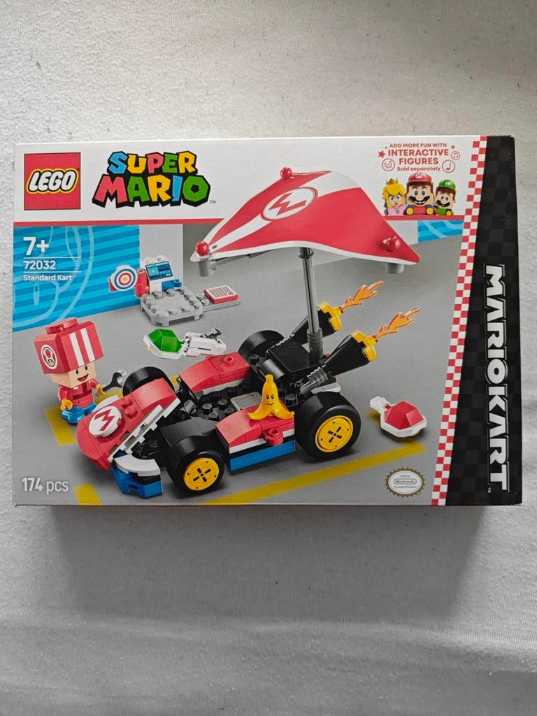 Lego Super Mario Kart 72032 Standard Kart, Ophalen of Verzenden
