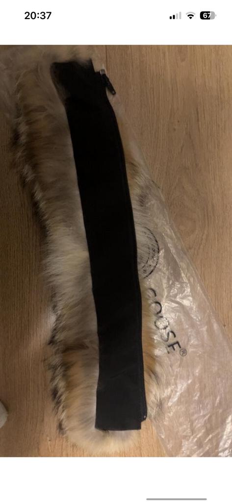 Canada goose bontkraag, Kleding | Heren, Jassen | Winter, Ophalen of Verzenden, Nieuw, Zwart