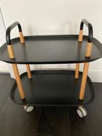 Rijdende bijzet tafel, Ophalen, Minder dan 55 cm, Zo goed als nieuw, Modern