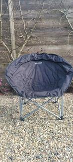 Opvouwbare Kuipstoel Camping Zwart - Comfortabel & Compact, Ophalen, Zo goed als nieuw, Campingstoel