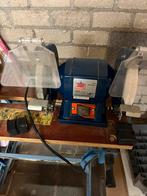 Top craft dubbele slijpmachine, Ophalen, Gebruikt, Minder dan 700 watt, Werkbankslijpmachine