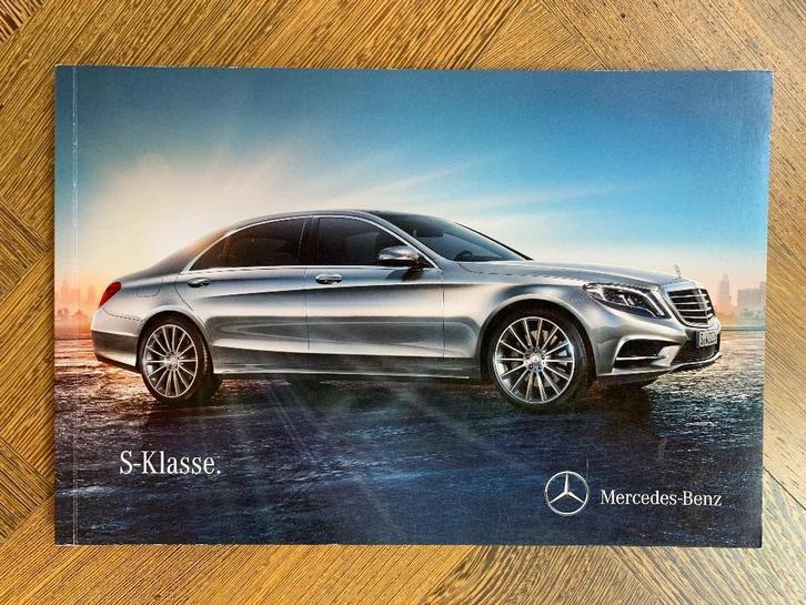 Folder, brochure Mercedes-Benz S-klasse W222 2014 nieuw!, Boeken, Auto's | Folders en Tijdschriften, Nieuw, Mercedes, Ophalen of Verzenden