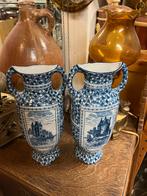 Delfs Blauw Vazen, Borden en Kannen, Ophalen of Verzenden