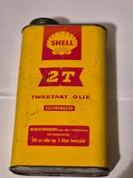 Shell Tweetact Olie blik, Ophalen of Verzenden, Gebruikt, Overige