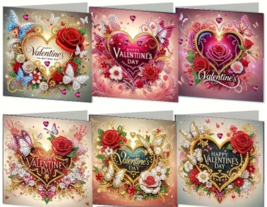 Diamond painting kaarten, Ophalen of Verzenden, Nieuw, Overige thema's