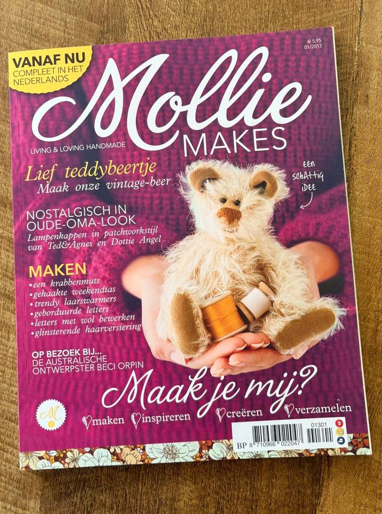 Mollie makes maak je mij handwerkblad, Ophalen of Verzenden, Zo goed als nieuw