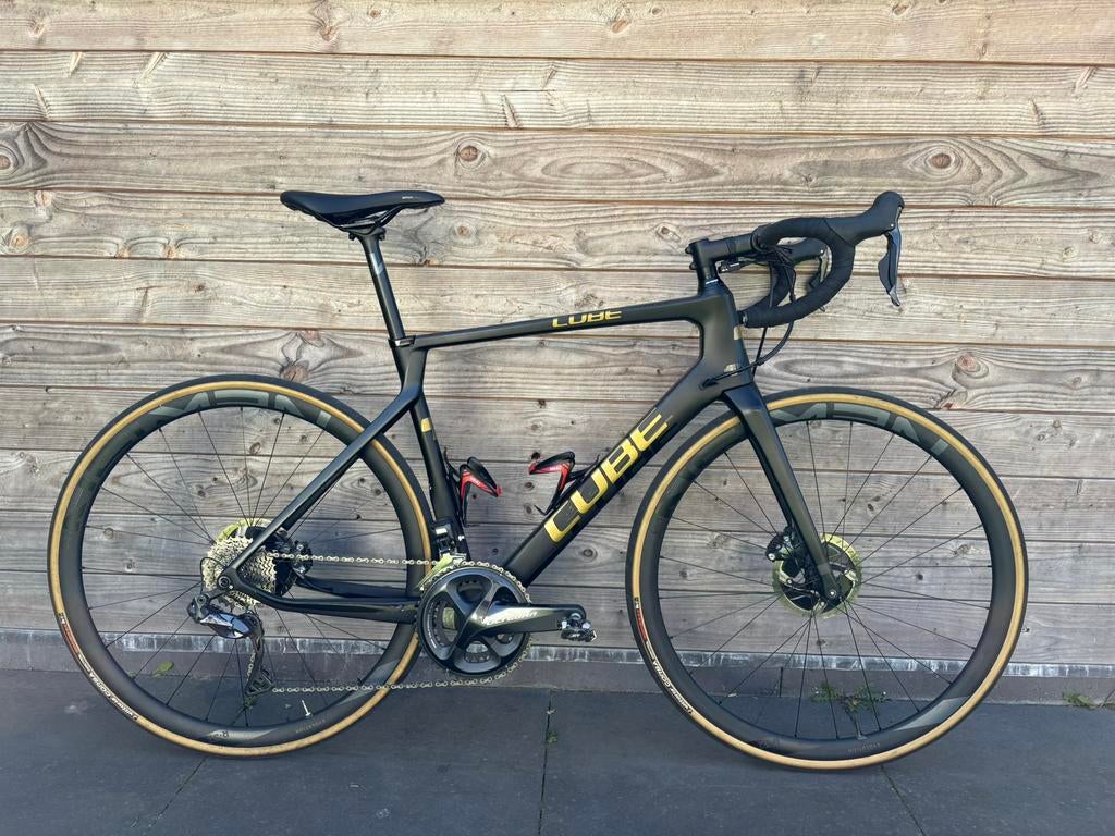 Cube Agree C:62 carbon maat 56 Shimano Ultegra Di2 disc, Overige merken, 28 inch, Gebruikt, Carbon