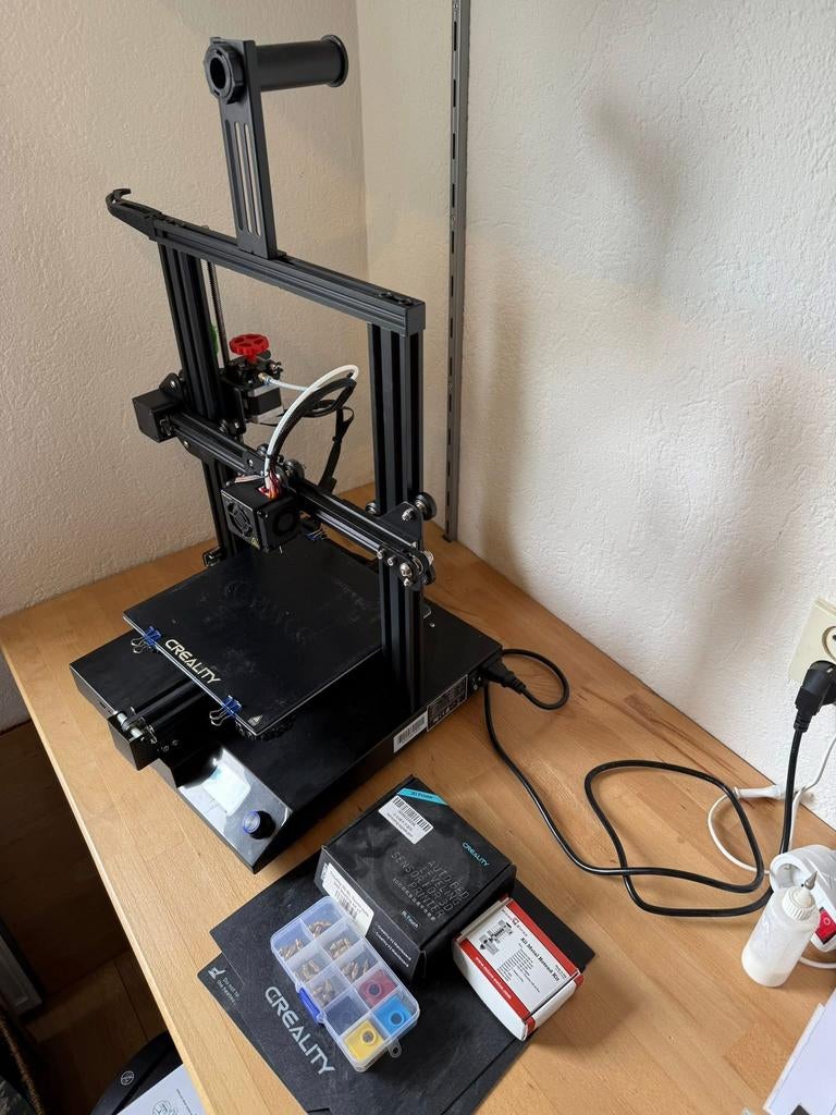3d printer, Computers en Software, 3D Printers, Ophalen of Verzenden, Zo goed als nieuw, Filament