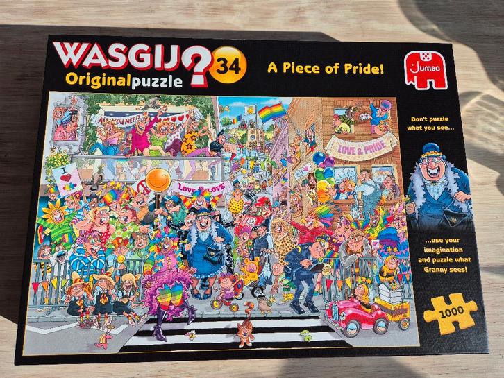 Wasgij puzzels 950 en 1.000 stukjes, Hobby en Vrije tijd, Denksport en Puzzels, Zo goed als nieuw, 500 t/m 1500 stukjes, Ophalen of Verzenden