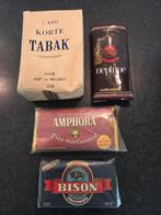 Oude pakjes tabak niet meer om te roken, Ophalen of Verzenden, Tabaksdoos of Verpakking