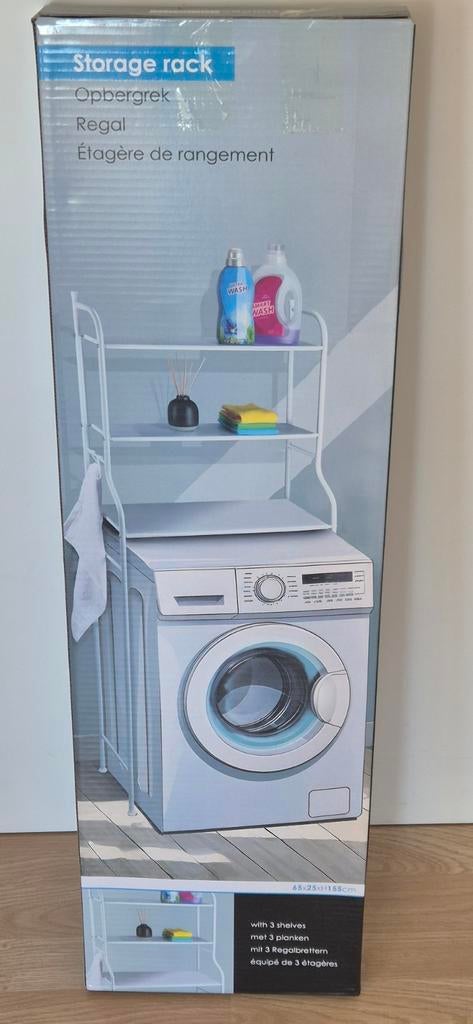 Rek voor over wasmachine of droger, Ophalen of Verzenden, Nieuw